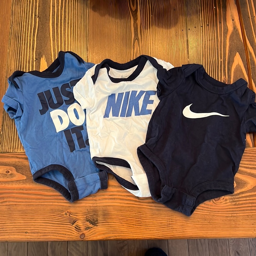 Bundle of 3 Nike onesies